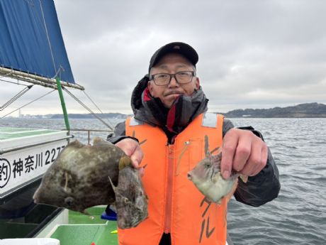 12/14 カワハギ船